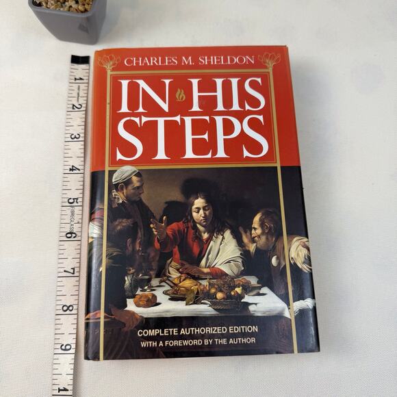 In His Steps by Charles M Sheldon Inspirational Hardcover Book - Picture 9 of 16